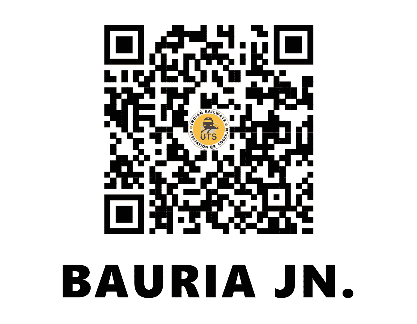 UTS QR Code for BAURIA JN. - BVA - SE (WEST BENGAL)